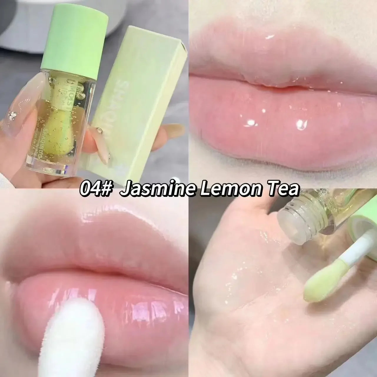 CrystalGlow Lip Gloss – Hydrating, Plumping, Mirror-Shine Lip Oil