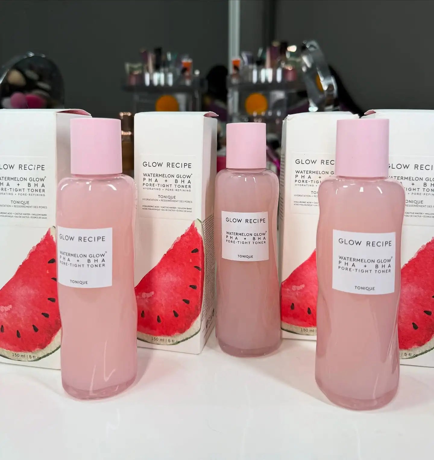 GlowMelon Brightening Face Toner – Pore Minimizer with Hyaluronic Acid & Niacinamide