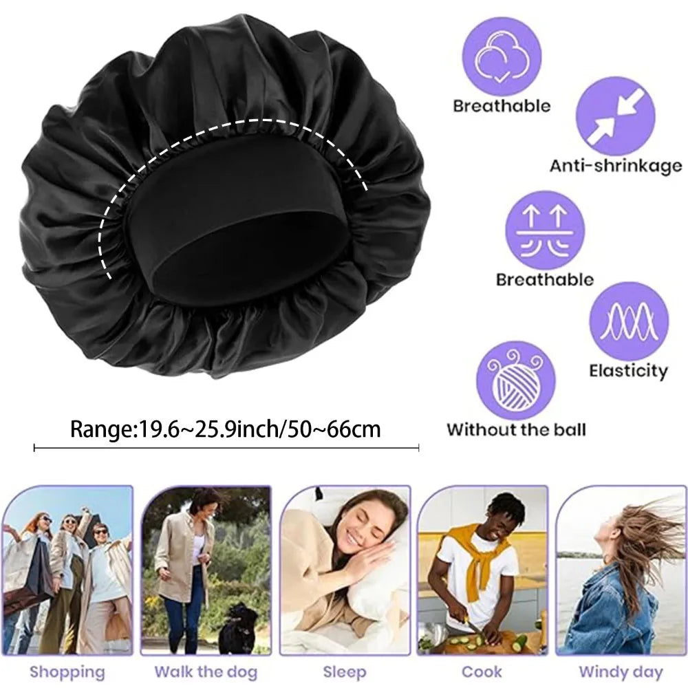 Wake Up Wavy   with  LuxeCurls         -      The Heat-Free Luxury Curling Rods & Bonnet