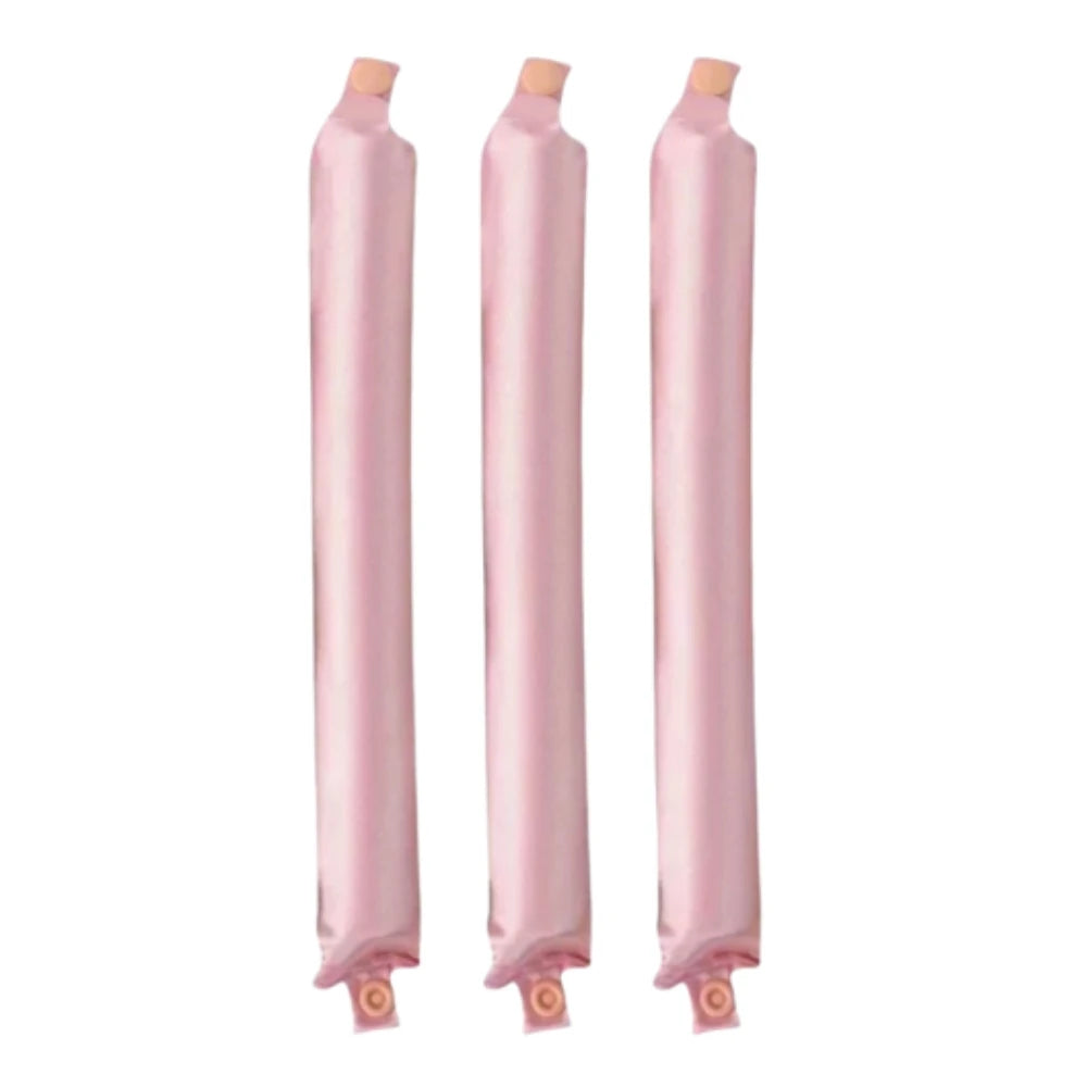 Wake Up Wavy   with  LuxeCurls         -      The Heat-Free Luxury Curling Rods & Bonnet
