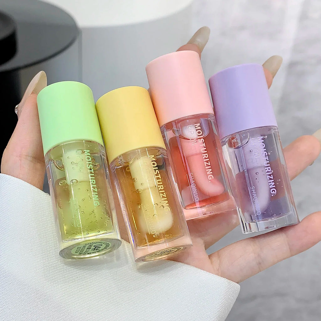 CrystalGlow Lip Gloss – Hydrating, Plumping, Mirror-Shine Lip Oil
