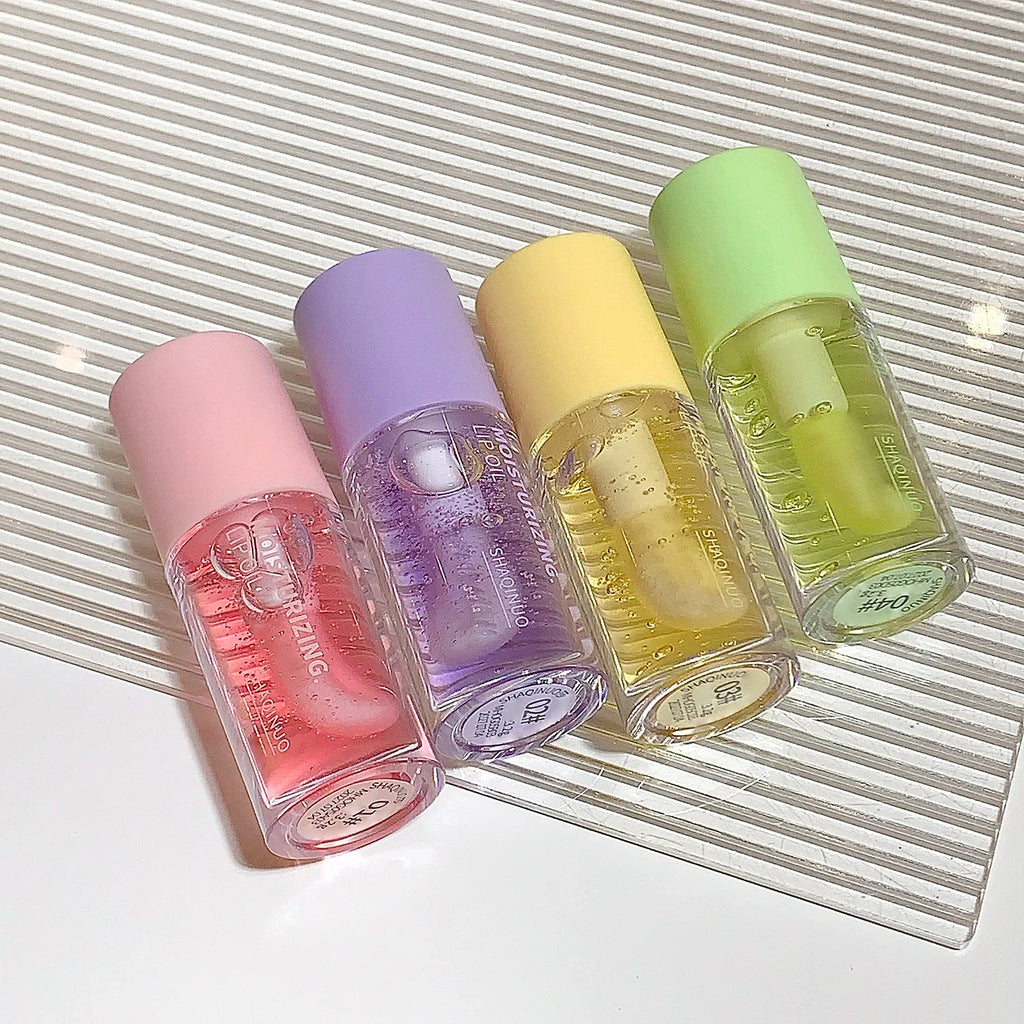 CrystalGlow Lip Gloss – Hydrating, Plumping, Mirror-Shine Lip Oil